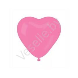 Сердце 5'' Пастель Розовый (50 шт)