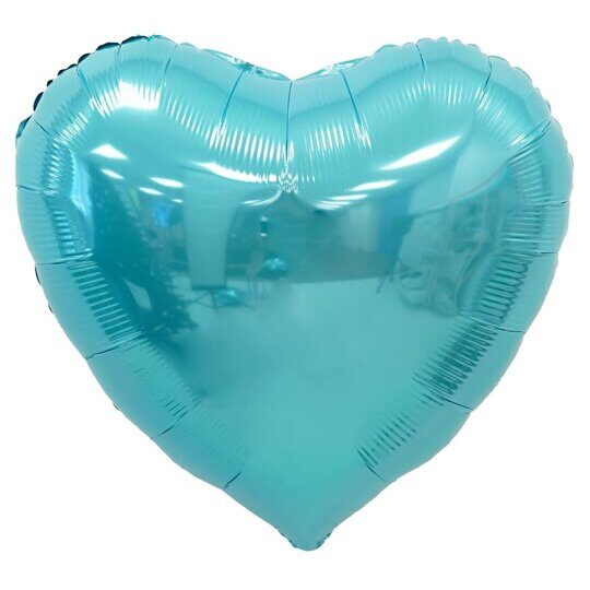 К 10 Сердце нежно-голубое / Heart Baby Blue / 5 шт.