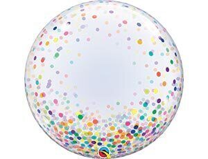 13/ П BUBBLE DECO 24" Конфетти разноцветное