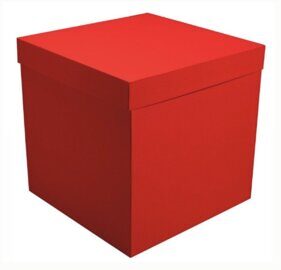 Коробка красная 60*60