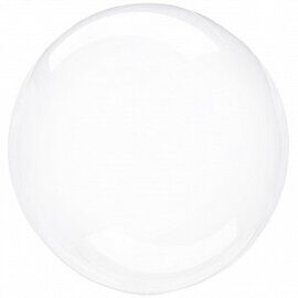 К 24 Сфера 3D Deco Bubble Прозрачный в упаковке / Transparent Bubble / 5 шт
