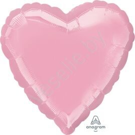 G 36 Сердце Пастель Розовый / Heart P. Pink / 1 шт