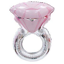26/ К 30 Кольцо с розовым бриллиантом / Pink Diamond Ring / 1 шт.