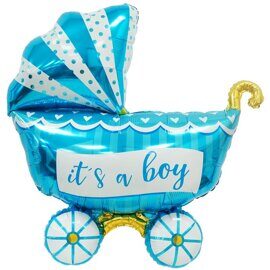 К 33 Это мальчик, голубая коляска / It's a boy / 1 шт.