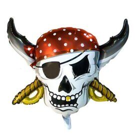 26/ К 25 Череп пирата/ Pirate skull/ 1 шт.